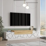 Floyd 63-inch TV console in White-Felt UV print, gallery photo 2
