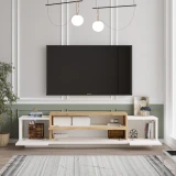 Floyd 63-inch TV console in White-Felt UV print, gallery photo 4