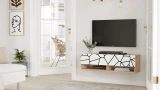 Future Cobble 40-inch floating TV unit in Atlantic Pine, gallery photo 3