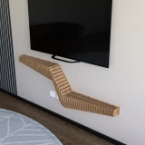 Batamex 57-inch parametric floating shelf, gallery photo 4