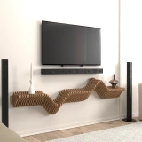 Batamex 63-inch parametric floating shelf, main product photo