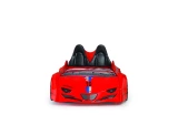 GTI twin race car bed in Red with LED and rear seat — filename color Red