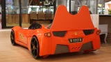 TT twin race car bed in Red with LED and sound, gallery photo 6
