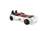 TT twin race car bed in White with LED and sound — filename color White