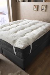 Duvetta merino wool mattress topper Queen 3 in 1200 GSM, gallery photo 3