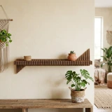 Batamex Parametric 60 Inch Floating Shelf