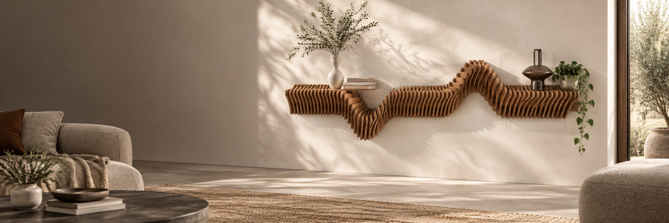 Shop Parametric Floating Wall Shelves